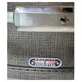 American Tourister Tri-Taper Vintage Round Hat Box Case American Tourister Tri-Taper Vintage Round Hat Box Case