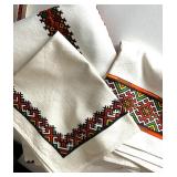 Folk-Inspired Home Decor Lot with Textiles, Plates, and Wall Art Folk-Inspired Home Decor Lot with Textiles, Plates, and Wall Art