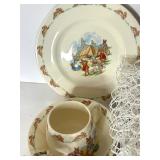 Easter and Spring Decor Lot - Plates, Linens, Figures, and More Easter and Spring Decor Lot - Plates, Linens, Figures, and More