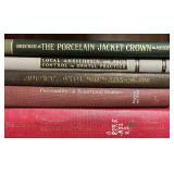 Vintage Dental and Medical Book Lot with Dental Disorders Chart Vintage Dental and Medical Book Lot with Dental Disorders Chart