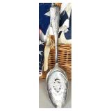 Patriotic Collectible Lot: Valley Forge US Flags & 1776-1976 Rogers Spoon Patriotic Collectible Lot: Valley Forge US Flags & 1776-1976 Rogers Spoon