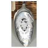 Patriotic Collectible Lot: Valley Forge US Flags & 1776-1976 Rogers Spoon Patriotic Collectible Lot: Valley Forge US Flags & 1776-1976 Rogers Spoon