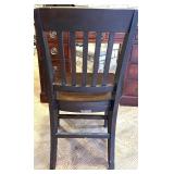 Wood Office Desk and Two Matching Chairs Wood Office Desk and Two Matching Chairs