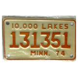 Vintage License Plate Collection - Minnesota, Texas, Florida Assortment Vintage License Plate Collection - Minnesota, Texas, Florida Assortment