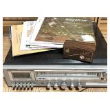 Soundesign Stereo Receiver with 8-Track, Cassette, Discwasher, Vinyl Records Soundesign Stereo Receiver with 8-Track, Cassette, Discwasher, Vinyl Records