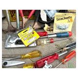 Mixed Lot of Hand Tools, Hardware, and Workshop Supplies Mixed Lot of Hand Tools, Hardware, and Workshop Supplies