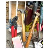 Mixed Lot of Hand Tools, Hardware, and Workshop Supplies Mixed Lot of Hand Tools, Hardware, and Workshop Supplies