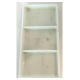 Vintage Milk Glass Dental Trays Assortment Vintage Milk Glass Dental Trays Assortment