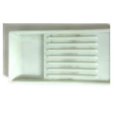 Assorted Vintage Milk Glass Dental Trays Assorted Vintage Milk Glass Dental Trays