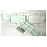 Vintage Dental Trays Assortment with Dividers Vintage Dental Trays Assortment with Dividers