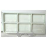Assorted Milk Glass Dental Trays Assorted Milk Glass Dental Trays