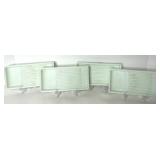 Lot of Vintage Milk Glass Dental Instrument Trays Lot of Vintage Milk Glass Dental Instrument Trays