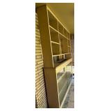 Tall Wall Unit with Display Cabinet and Shelving Tall Wall Unit with Display Cabinet and Shelving