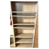 Adjustable Wood Bookcase with Cabinets Adjustable Wood Bookcase with Cabinets
