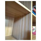 Wood Bookcase with Adjustable Shelves and Storage Cabinets Wood Bookcase with Adjustable Shelves and Storage Cabinets