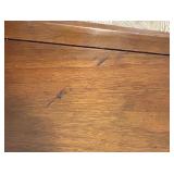 Mid-Century Modern Walnut Credenza with Drawers and Cabinet Mid-Century Modern Walnut Credenza with Drawers and Cabinet
