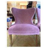 Pair of Matching Upholstered Side Chairs with Nailhead Trim Pair of Matching Upholstered Side Chairs with Nailhead Trim