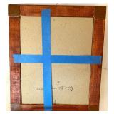 Artisan Mosaic Wood Picture Frames - Set of 3 Artisan Mosaic Wood Picture Frames - Set of 3