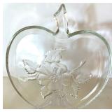 Glass Napkin Holders, Apple Plates, and Red Check Napkins Lot Glass Napkin Holders, Apple Plates, and Red Check Napkins Lot