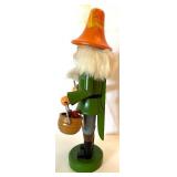 Vintage Wooden Viking Music Box and Nutcracker Figurine Vintage Wooden Viking Music Box and Nutcracker Figurine