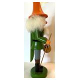 Vintage Wooden Viking Music Box and Nutcracker Figurine Vintage Wooden Viking Music Box and Nutcracker Figurine