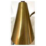 Vintage Brass Dual Gooseneck Desk Lamp Vintage Brass Dual Gooseneck Desk Lamp