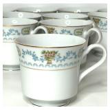 Floral Inspirations Fine China Dinnerware Set - Abundance Pattern, Japan Floral Inspirations Fine China Dinnerware Set - Abundance Pattern, Japan