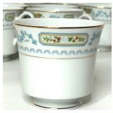 Floral Inspirations Fine China Dinnerware Set - Abundance Pattern, Japan Floral Inspirations Fine China Dinnerware Set - Abundance Pattern, Japan