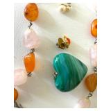 Stone Necklace & Pendant, Bracelet, Travel Case & Briefcase Stone Necklace & Pendant, Bracelet, Travel Case & Briefcase