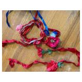 Ukrainian Embroidered Blouse and Folk Costume Accessories Set Ukrainian Embroidered Blouse and Folk Costume Accessories Set