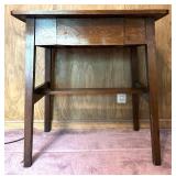 Small Wooden Desk with Drawer Small Wooden Desk with Drawer