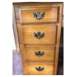 Wood Office Desk with 8 Drawers and Brass Handles Wood Office Desk with 8 Drawers and Brass Handles