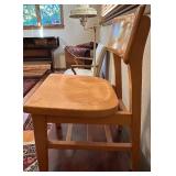 Vintage Childs Wooden Side Chair with wear Vintage Childs Wooden Side Chair with wear