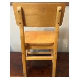 Vintage Childs Wooden Side Chair with wear Vintage Childs Wooden Side Chair with wear