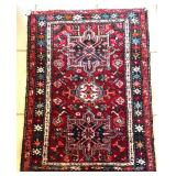 Lot of 4 Vintage Hand-Knotted Wool Area Rugs - Various Oriental Designs Lot of 4 Vintage Hand-Knotted Wool Area Rugs - Various Oriental Designs