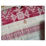 Lot of 2 Vintage Handcrafted Bedspreads and Table Runner Lot of 2 Vintage Handcrafted Bedspreads and Table Runner