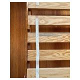 Wooden Slat Queen Bed Frame with Headboard Wooden Slat Queen Bed Frame with Headboard