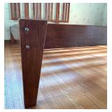 Wooden Slat Queen Bed Frame with Headboard Wooden Slat Queen Bed Frame with Headboard