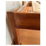 Wooden Slat Queen Bed Frame with Headboard Wooden Slat Queen Bed Frame with Headboard