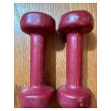 Set of 2-LB and 4-LB Dumbbells, Pair Each Set of 2-LB and 4-LB Dumbbells, Pair Each