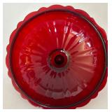 Ruby Red & Clear Glassware Lot - Lenox, Vintage Bowls, Plates, Pitcher Ruby Red & Clear Glassware Lot - Lenox, Vintage Bowls, Plates, Pitcher