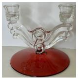 Ruby Red & Clear Glassware Lot - Lenox, Vintage Bowls, Plates, Pitcher Ruby Red & Clear Glassware Lot - Lenox, Vintage Bowls, Plates, Pitcher