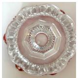 Ruby Red & Clear Glassware Lot - Lenox, Vintage Bowls, Plates, Pitcher Ruby Red & Clear Glassware Lot - Lenox, Vintage Bowls, Plates, Pitcher