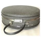 American Tourister Tri-Taper Vintage Round Hat Box Case American Tourister Tri-Taper Vintage Round Hat Box Case