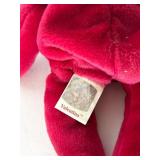Valentine Collectibles Lot - TY Beanie Baby Valentina, Wedgwood Crystal Heart, Brush Valentine Collectibles Lot - TY Beanie Baby Valentina, Wedgwood Crystal Heart, Brush