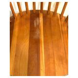 Pair of Windsor Style Wooden Arm and Side Chairs Pair of Windsor Style Wooden Arm and Side Chairs