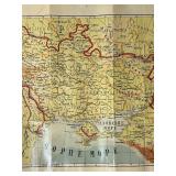 Early 1980s Soviet Propaganda Poster USSR Economic Plan 1981-1985 and Map Early 1980s Soviet Propaganda Poster USSR Economic Plan 1981-1985 and Map