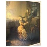Framed Print "Serenade" by J. Tabor and Two Art Prints Framed Print "Serenade" by J. Tabor and Two Art Prints