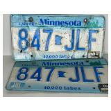 Vintage License Plate Collection - Minnesota, Texas, Florida Assortment Vintage License Plate Collection - Minnesota, Texas, Florida Assortment