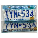 Vintage License Plate Collection - Minnesota, Texas, Florida Assortment Vintage License Plate Collection - Minnesota, Texas, Florida Assortment